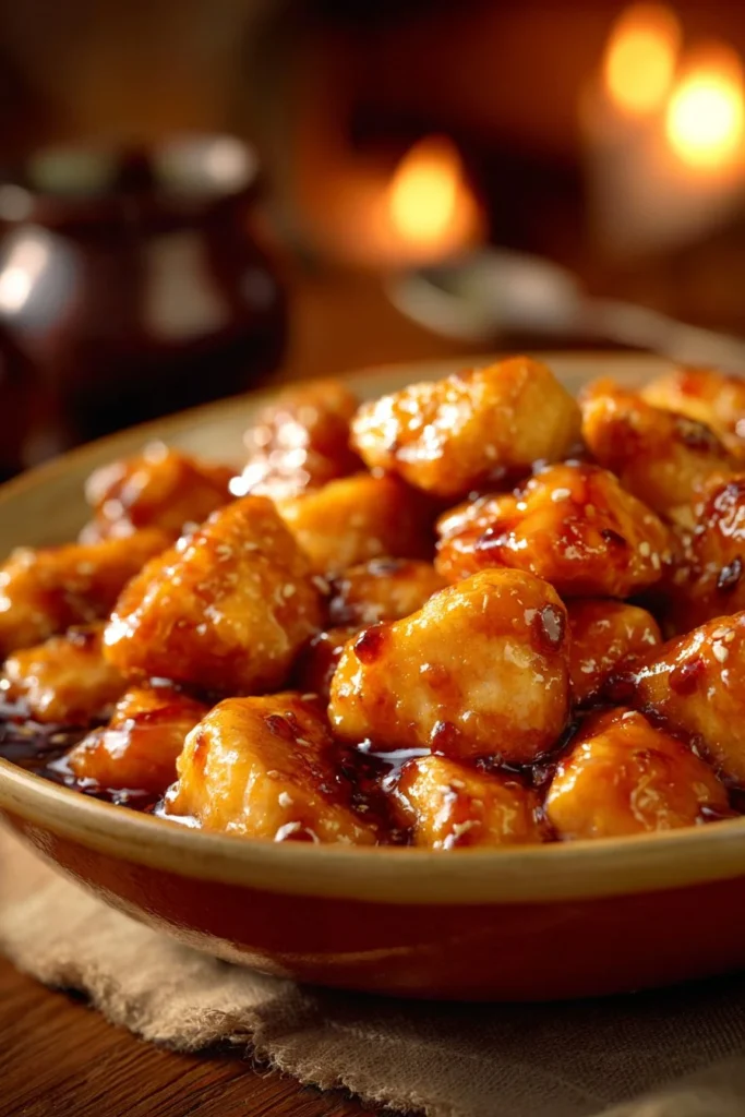 Delicious Air Fryer Maple Glazed Chicken Breast served on a plate.