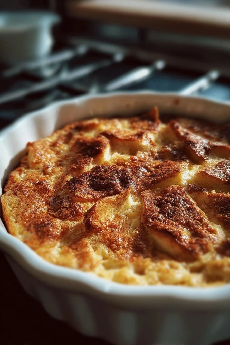 Apple Cinnamon Cottage Cheese Bake 2 Apple Cinnamon Cottage Cheese Bake topped with cinnamon and apples