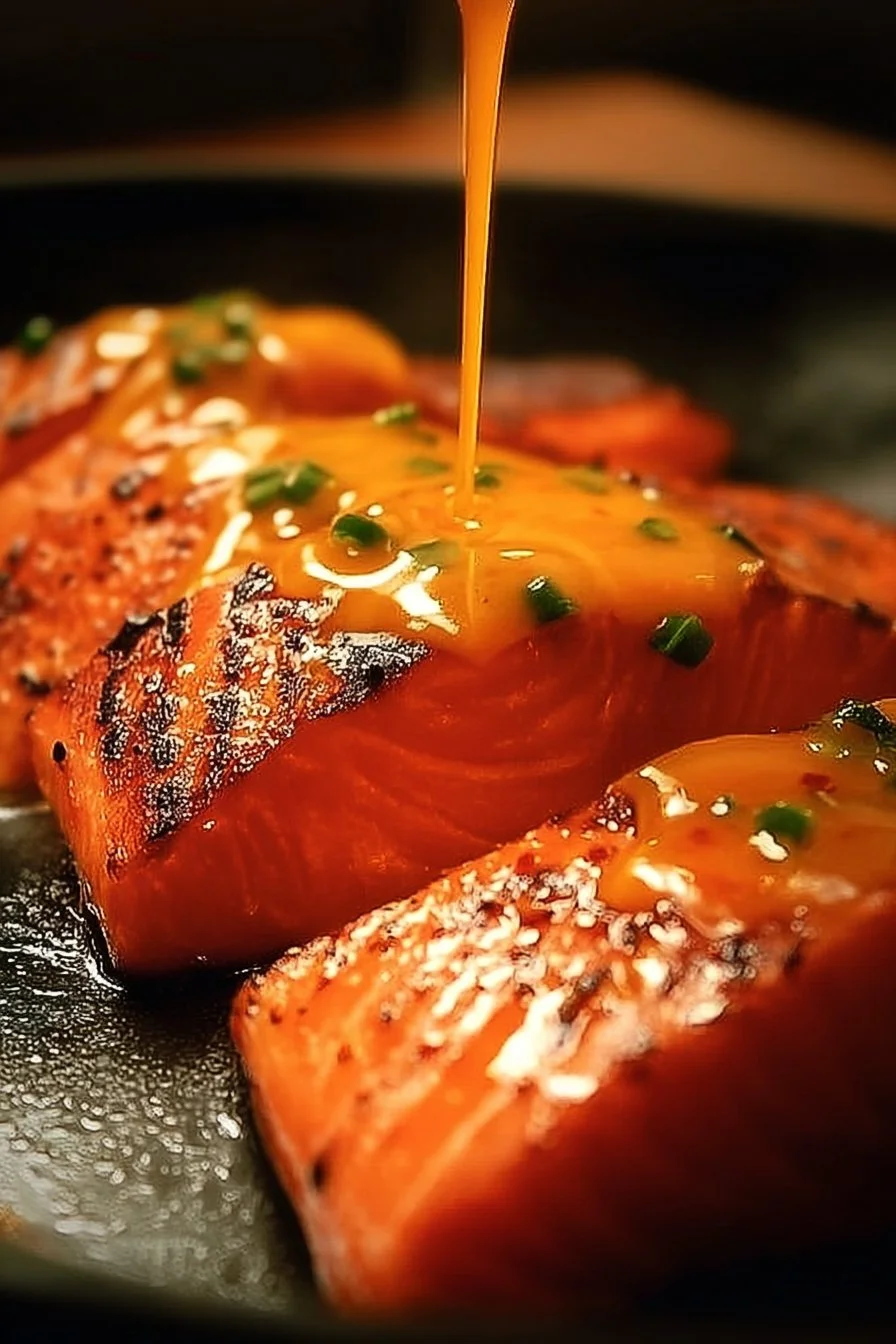 Quick Bang Bang Salmon dish ready for a busy weeknight dinner