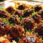 Honey Garlic Meatball Rice Bake 3 honey garlic meatball rice bake 2026 01 16 175654 683x1024 1