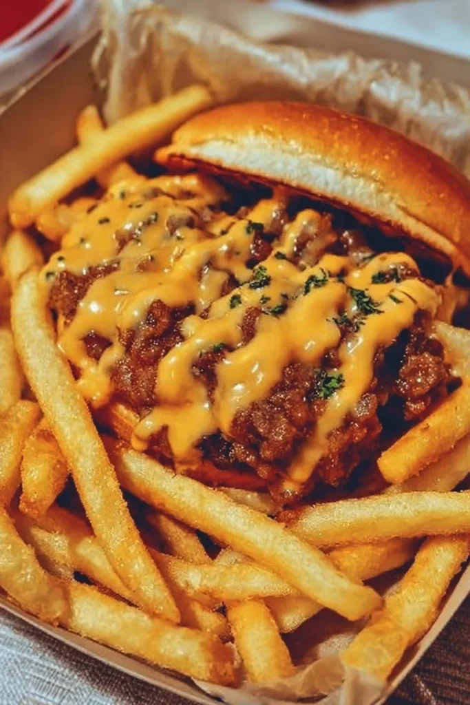 Delicious Animal Style Fries inspired by In-N-Out's famous recipe