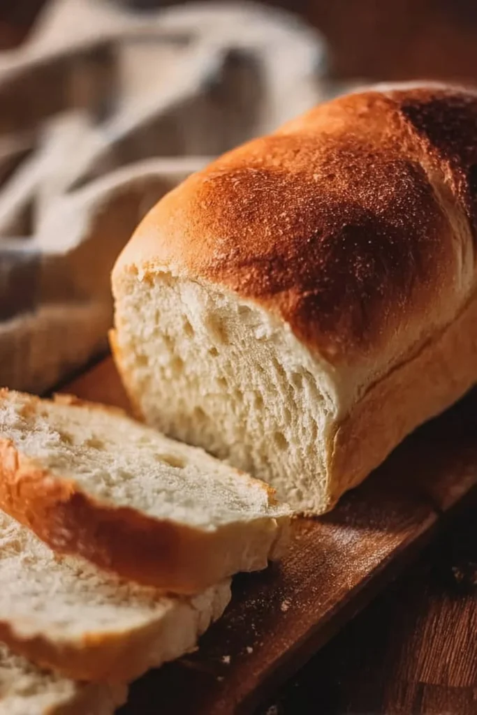 Freshly baked bread made using an easy instant yeast recipe