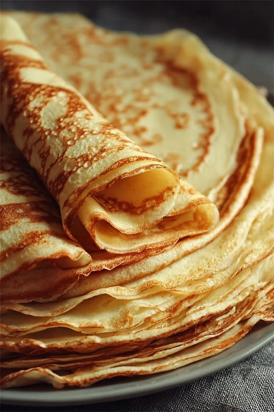 Ultra Soft Crepes 2 Delicious ultra soft crepes ready to be filled with sweet or savory ingredients.