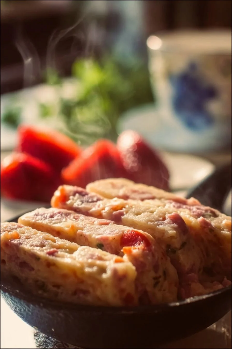 Delicious one-pan dinner featuring colorful vegetables and savory protein.