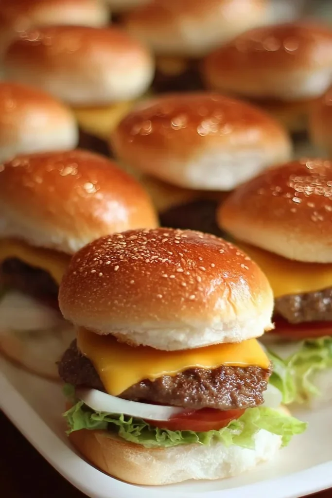 Delicious slider recipes for parties and game day gatherings