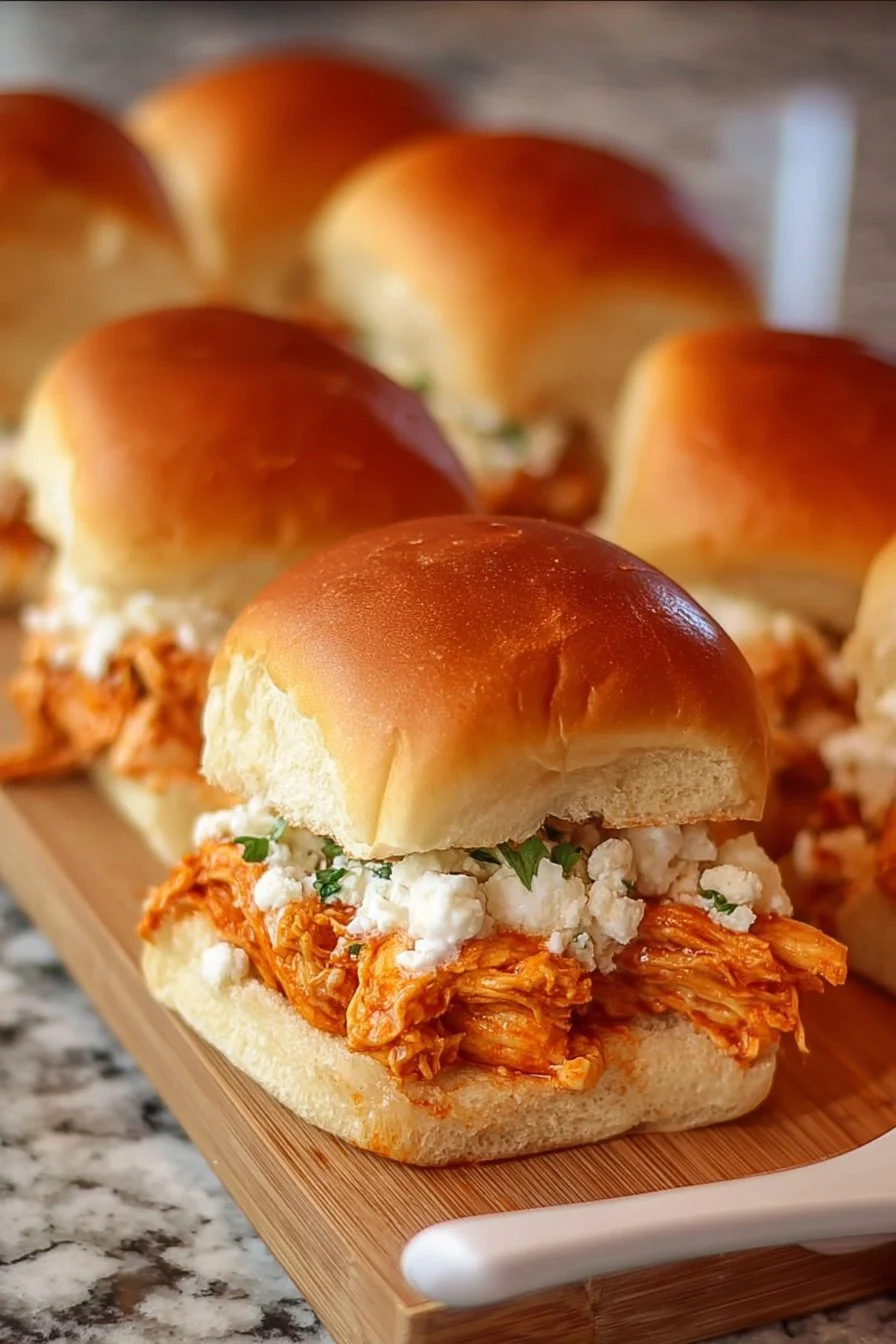 Buffalo Chicken Sliders