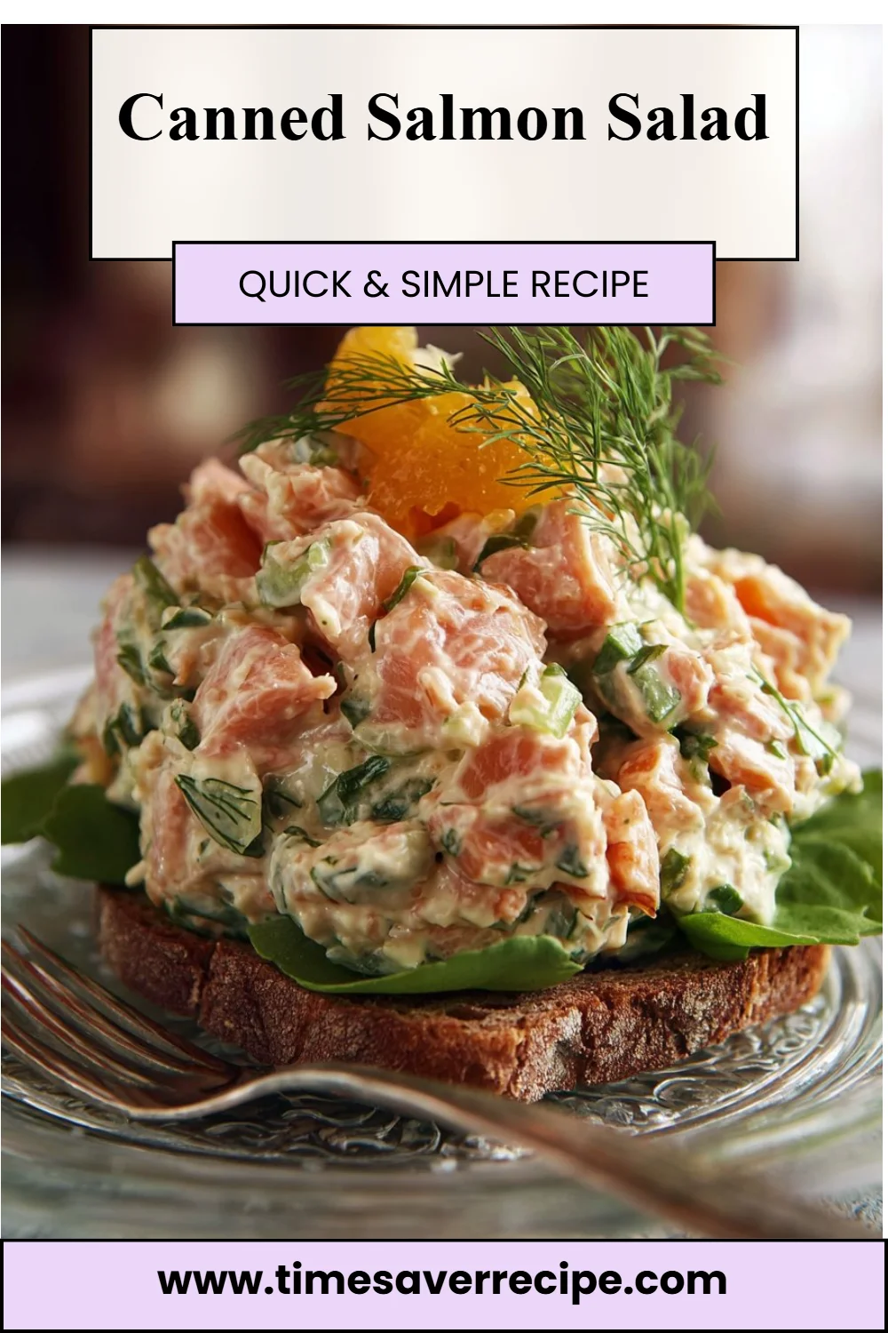 Canned Salmon Salad