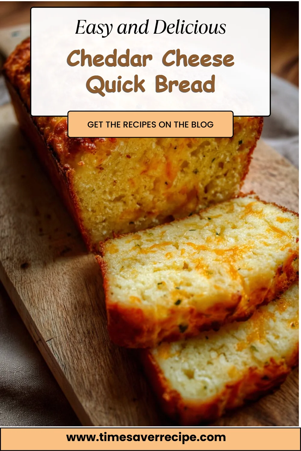 Cheddar Cheese Quick Bread
