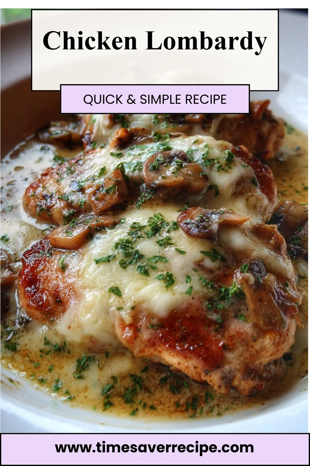 Chicken Lombardy