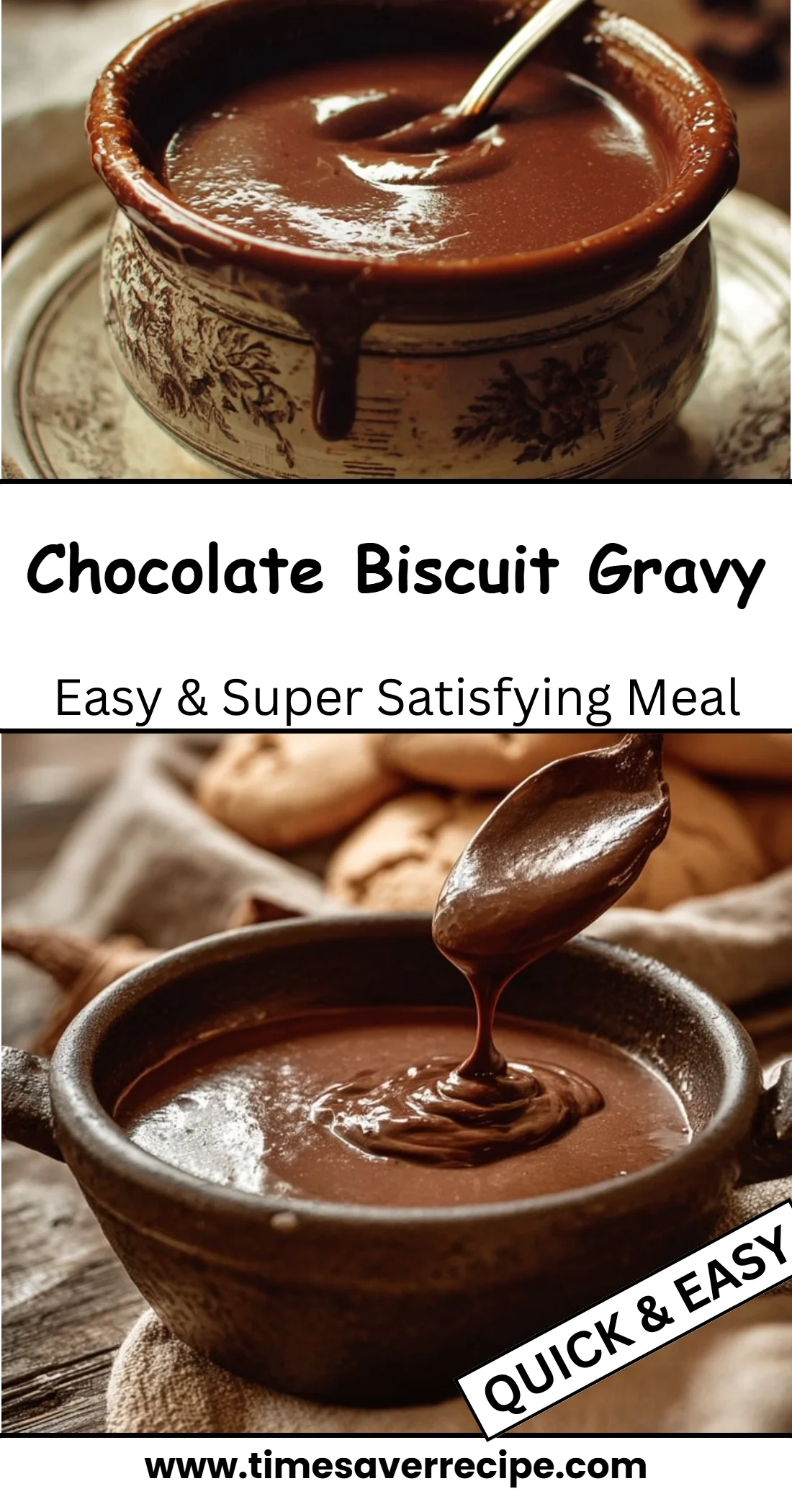Chocolate Biscuit Gravy
