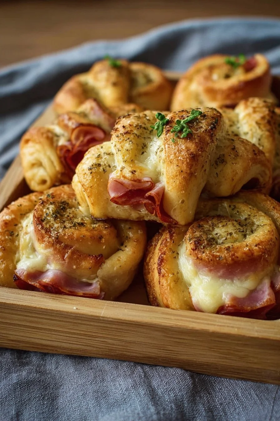 Ham and Cheese Crescent Rolls