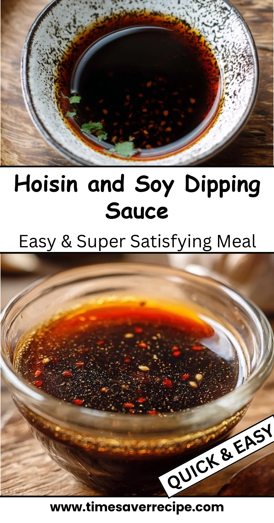 Hoisin and Soy Dipping Sauce