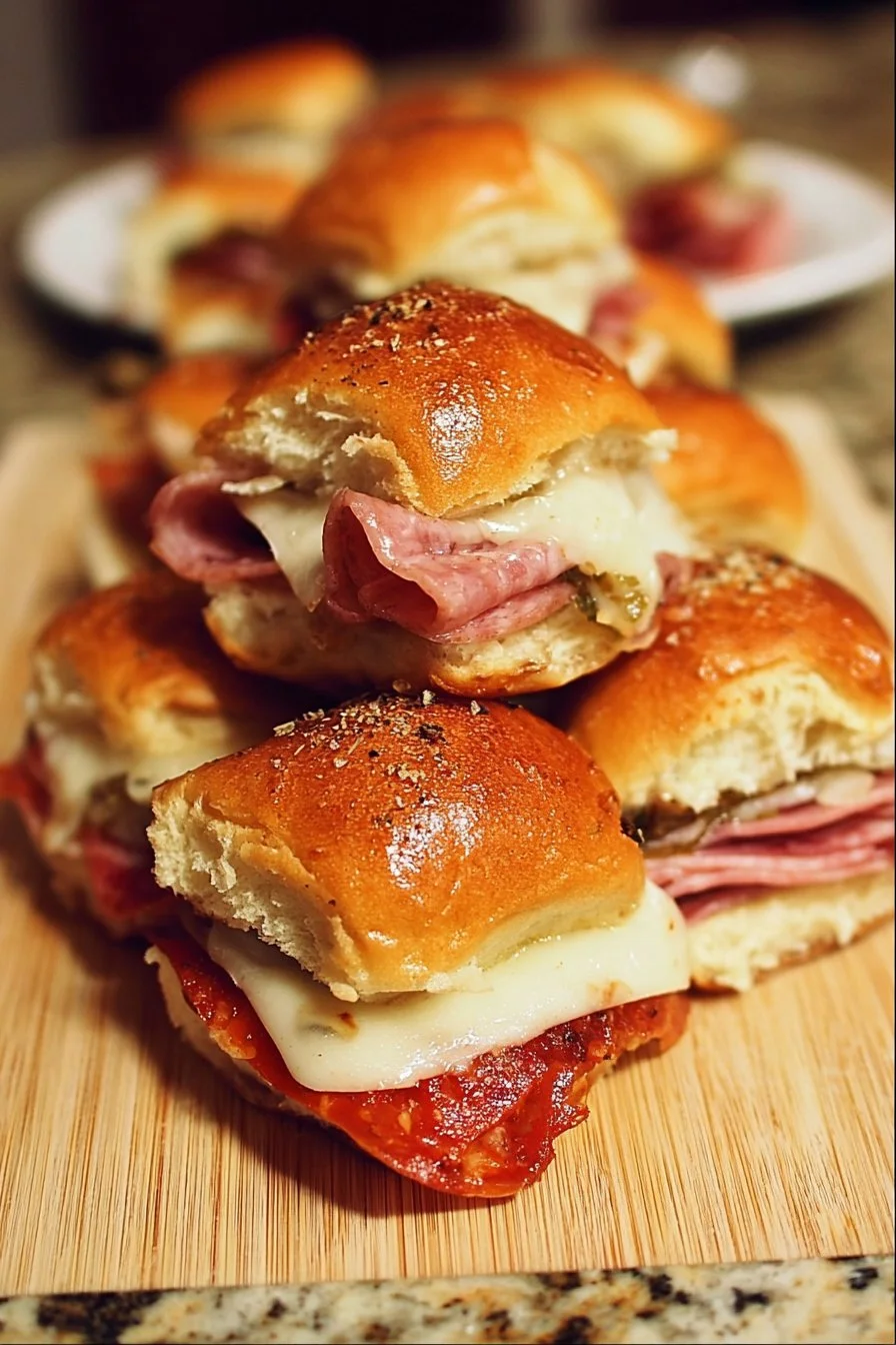 Hot Italian Sub Sliders