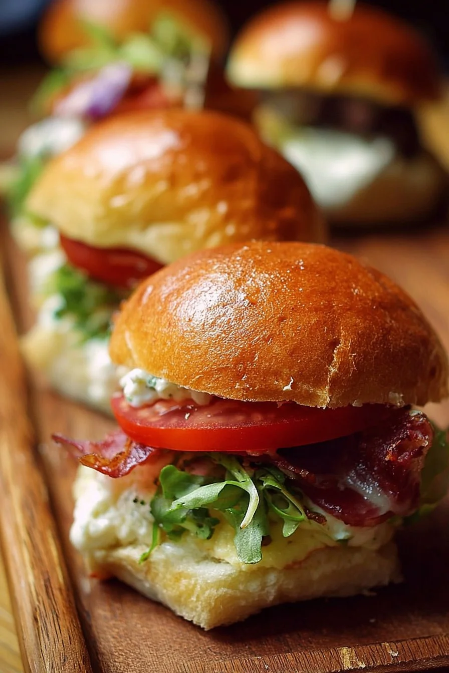 Delicious Italian Sliders with marinara sauce and melted cheese on a platter