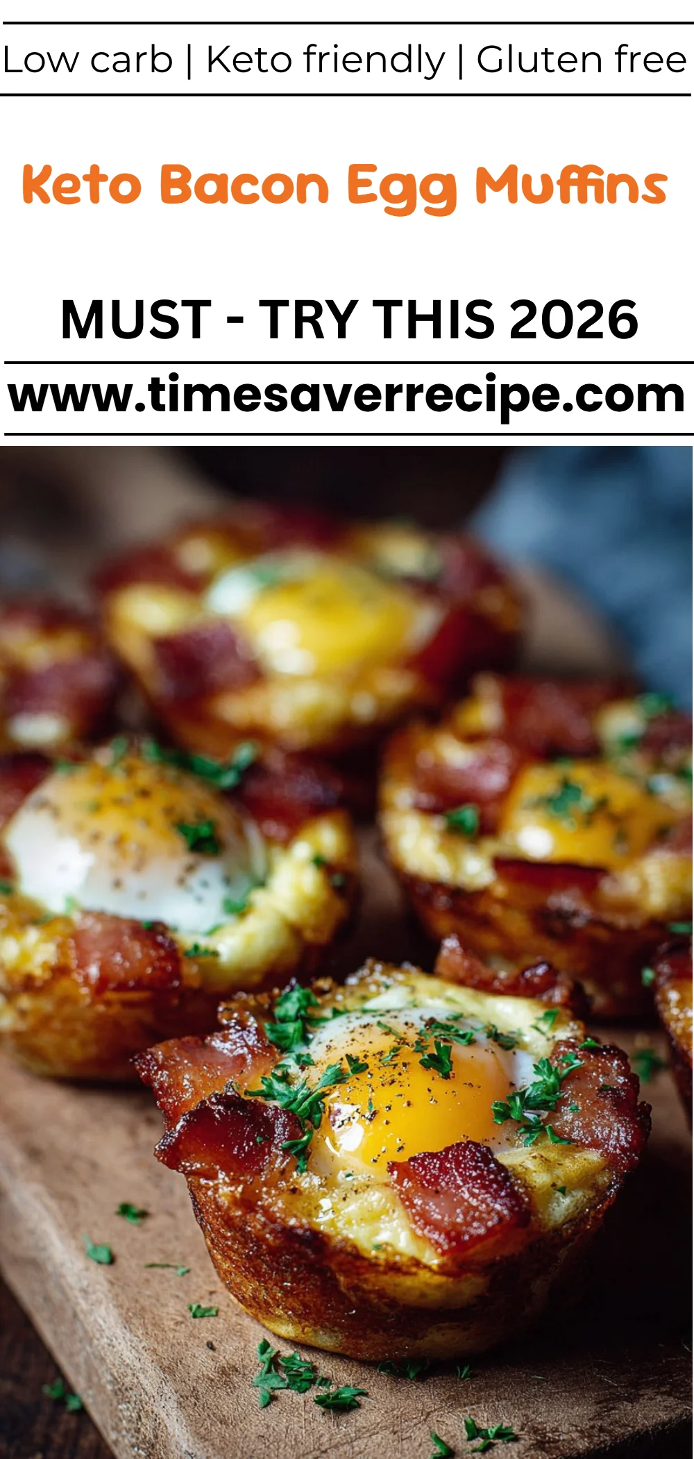 Keto Bacon Egg Muffins