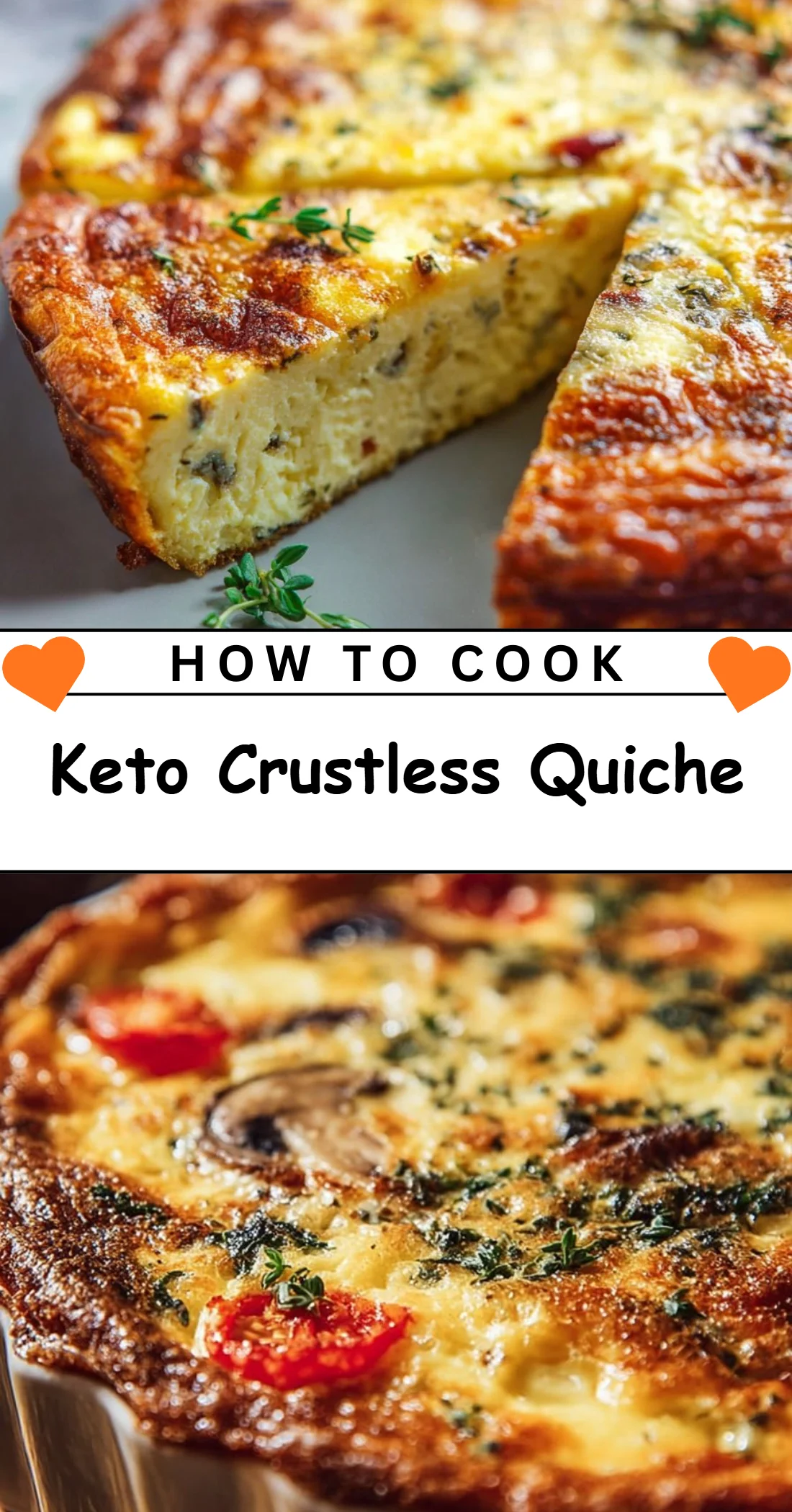 Keto Crustless Quiche