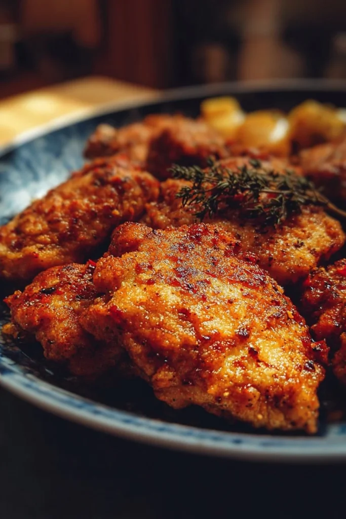 Plate of Marry Me Chicken with creamy sauce and herbs, ready to wow your loved ones.