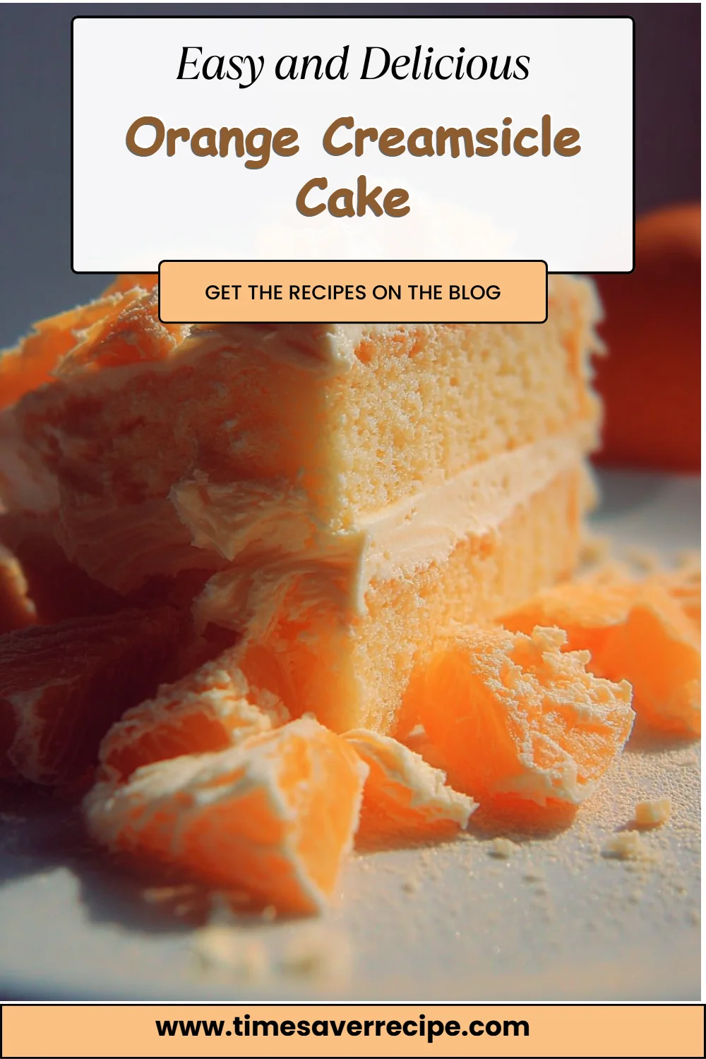 Orange Creamsicle Cake