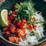 spicy salmon bowl with coconut rice 2026 03 17 152804 683x1024 1