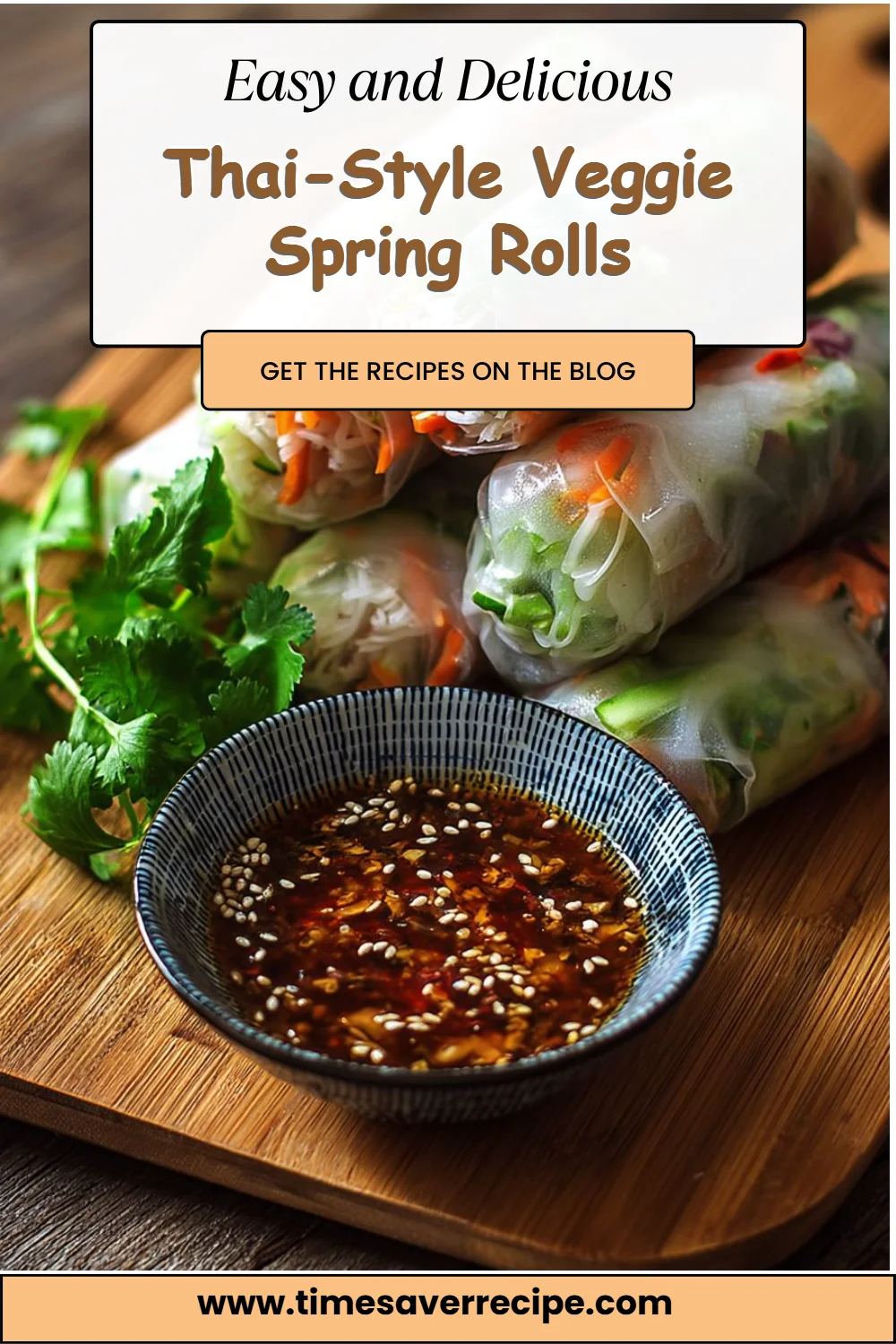 Thai-Style Veggie Spring Rolls