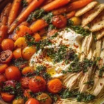 Bowl of cozy chicken noodle soup with fresh vegetables and herbs